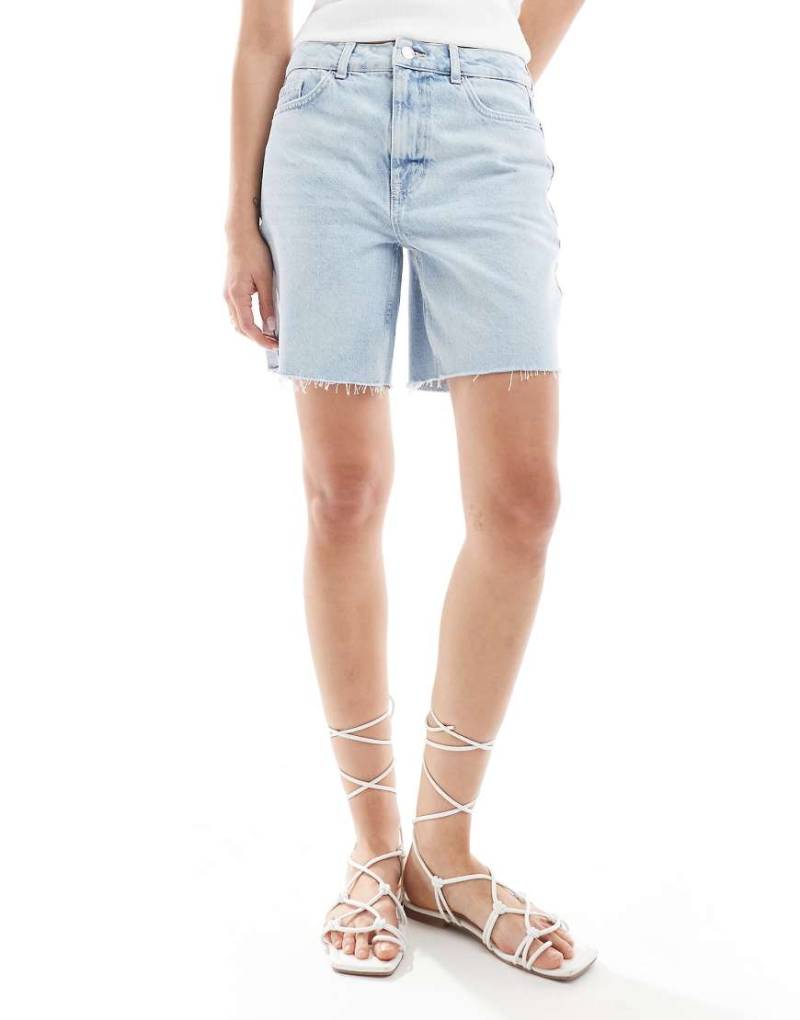 New Look - Jeans-Bermudashorts in Blau von New Look