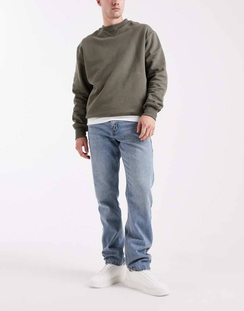 New Look - Jeans mit geradem Schnitt in Hellblau von New Look