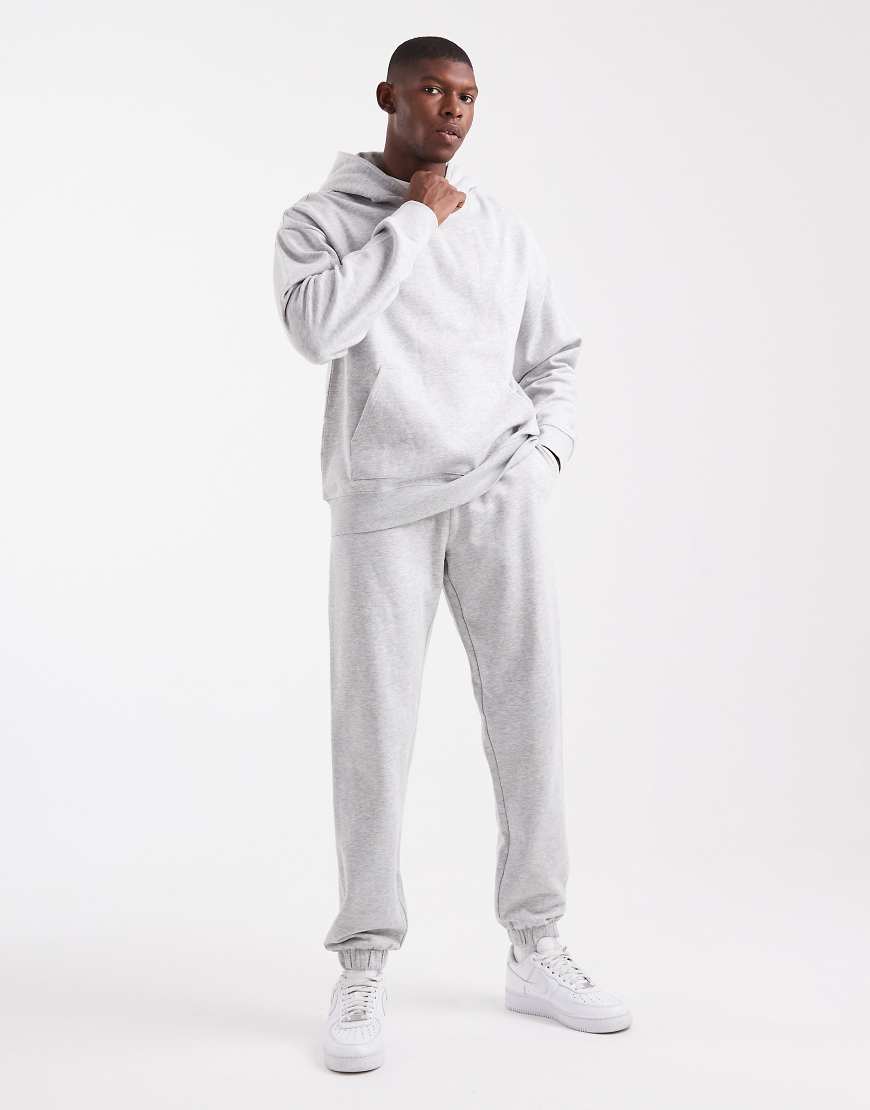 New Look - Kalkgraue Jogginghose von New Look