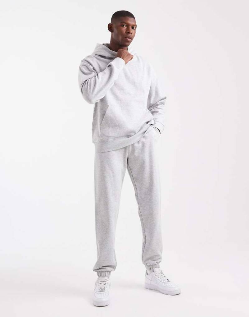 New Look - Kalkgraue Jogginghose von New Look