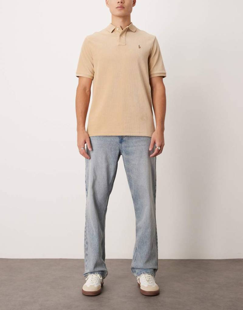 New Look - Relaxed-Fit-Jeans in verwaschenem Hellblau von New Look