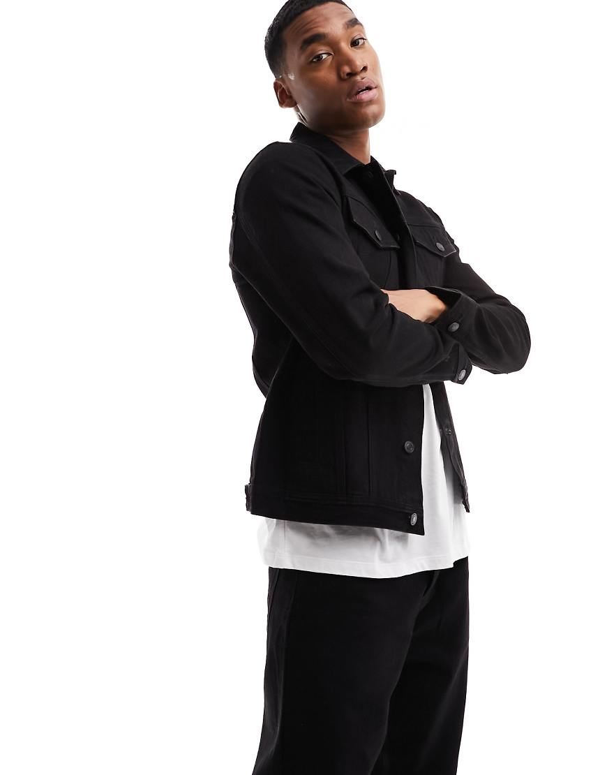 New Look - Schwarze Jeansjacke von New Look