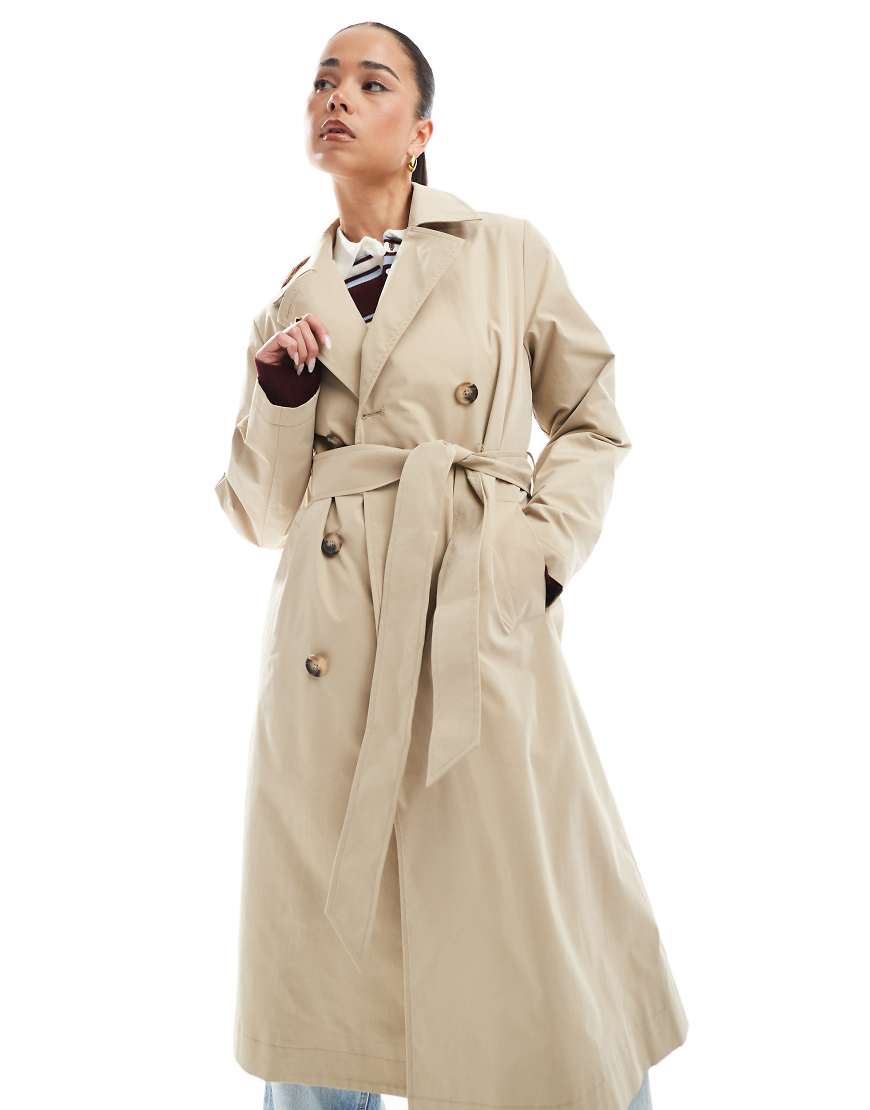 New Look - Trenchcoat in Steinbeige-Neutral von New Look