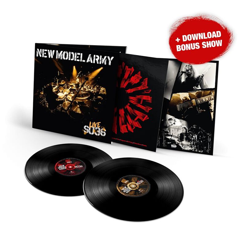 New Model Army New Model Army - Live SO36 LP multicolor New Model Army New Model Army - Live SO36 LP multicolor von New Model Army