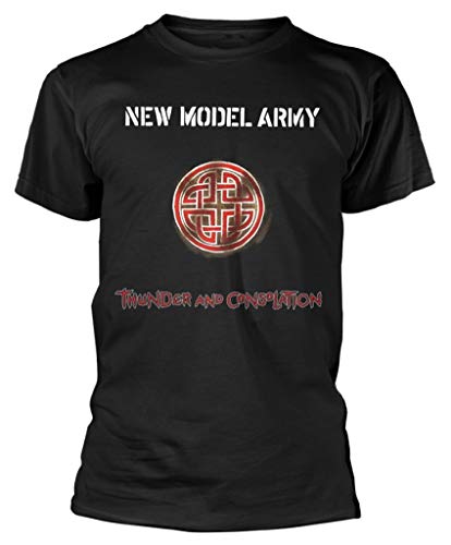 New Model Army 'Thunder and Consolation' (Black) T-Shirt (Large) von New Model Army