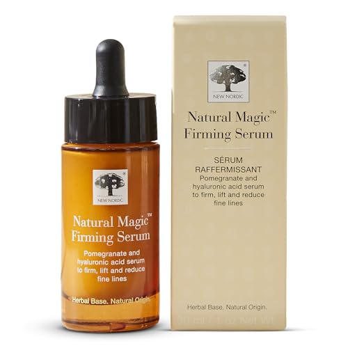 New Nordic Ltd Natural Magic Straffendes Serum – 30 ml – Anti-Aging – verbessert die Hautfestigkeit und Eleganz – geeignet für Männer und Frauen mit allen Hauttypen von New Nordic