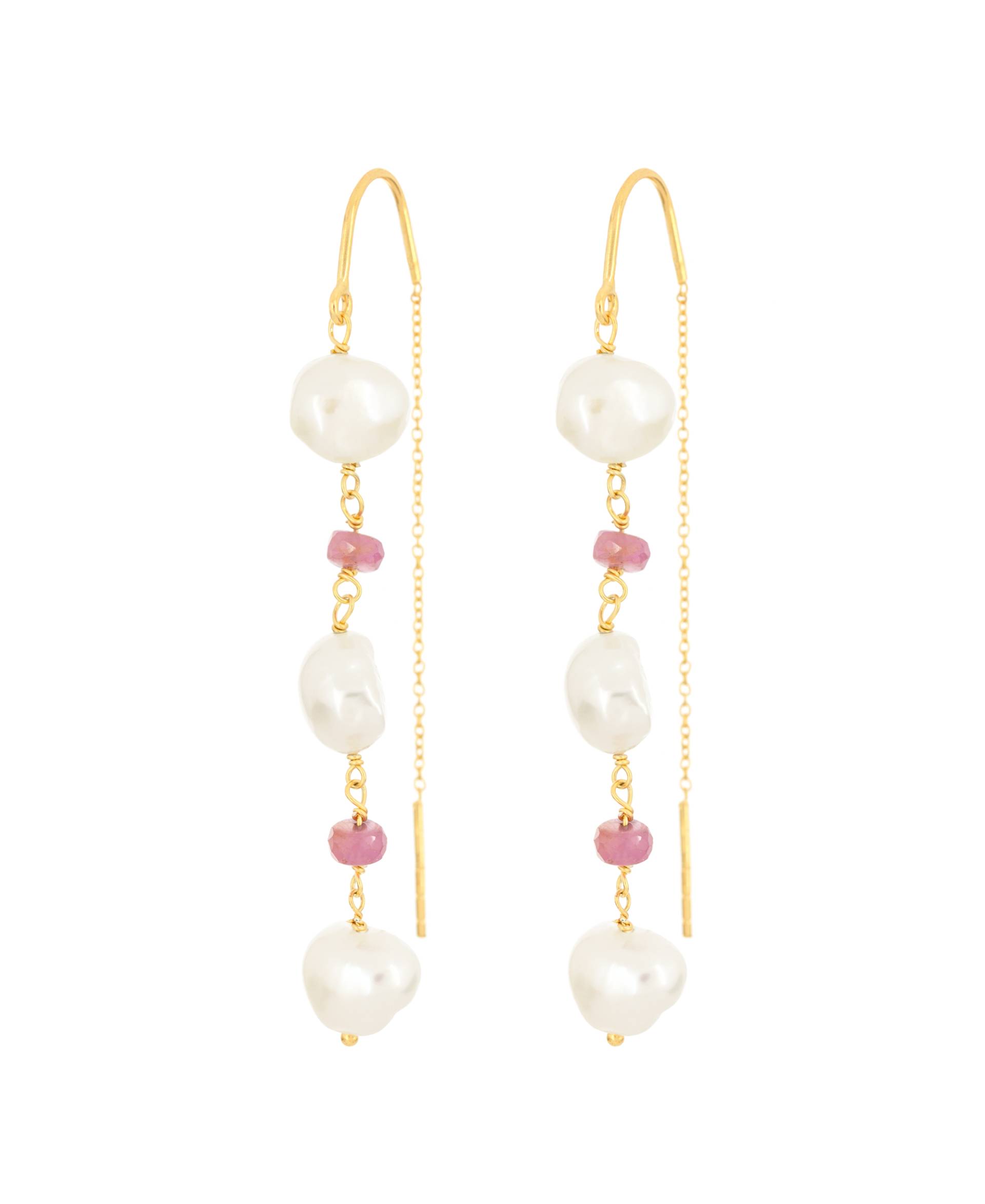 CANDESCENCE Ohrschmuck Rosa von New One