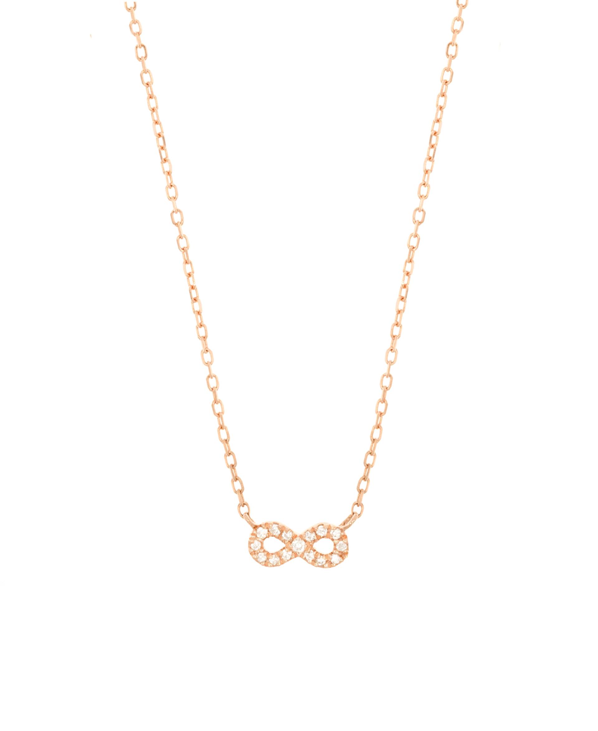 DIAMOND Halskette 14K Roségold von New One