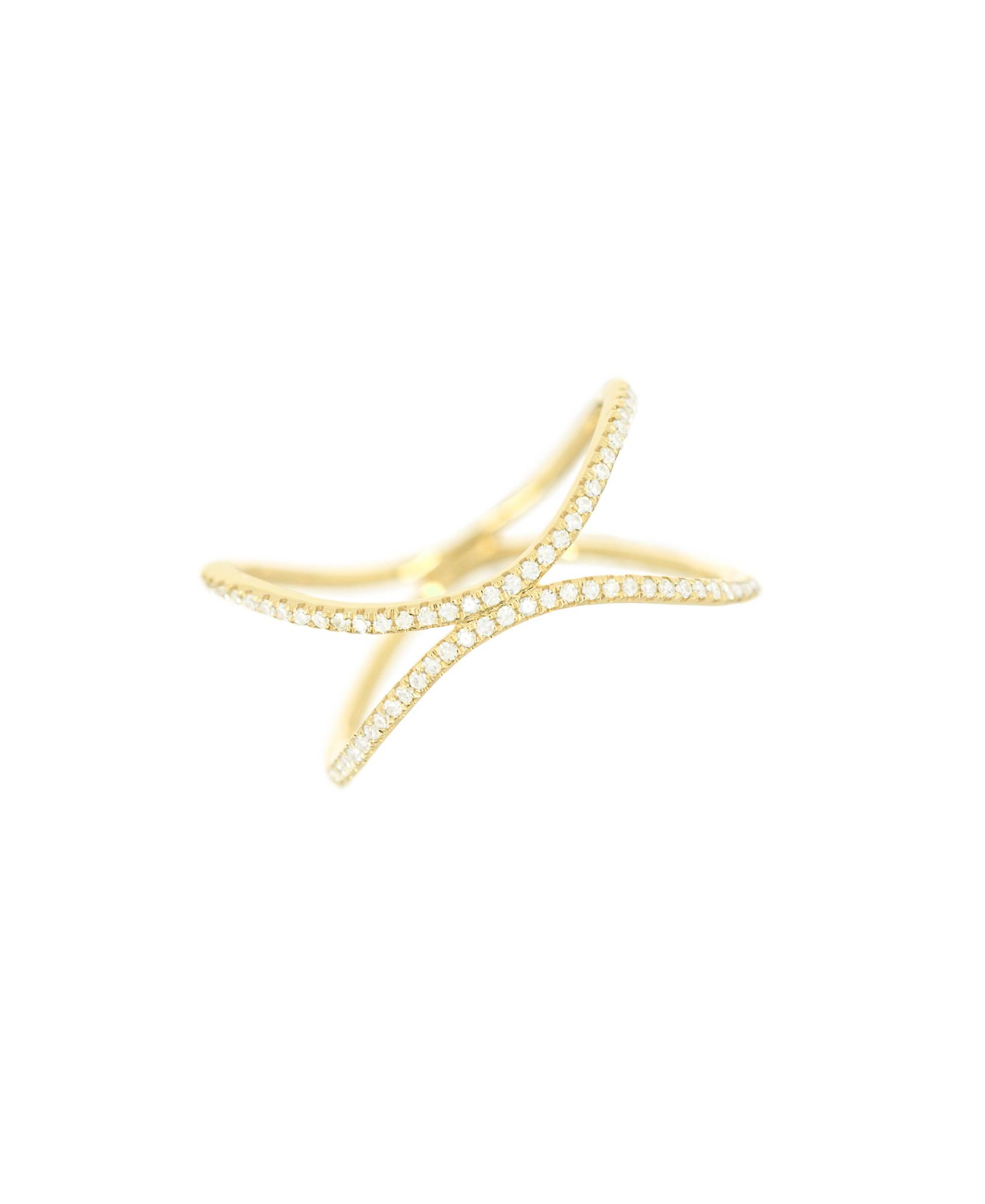 DIAMOND Ring 14K Gold von New One
