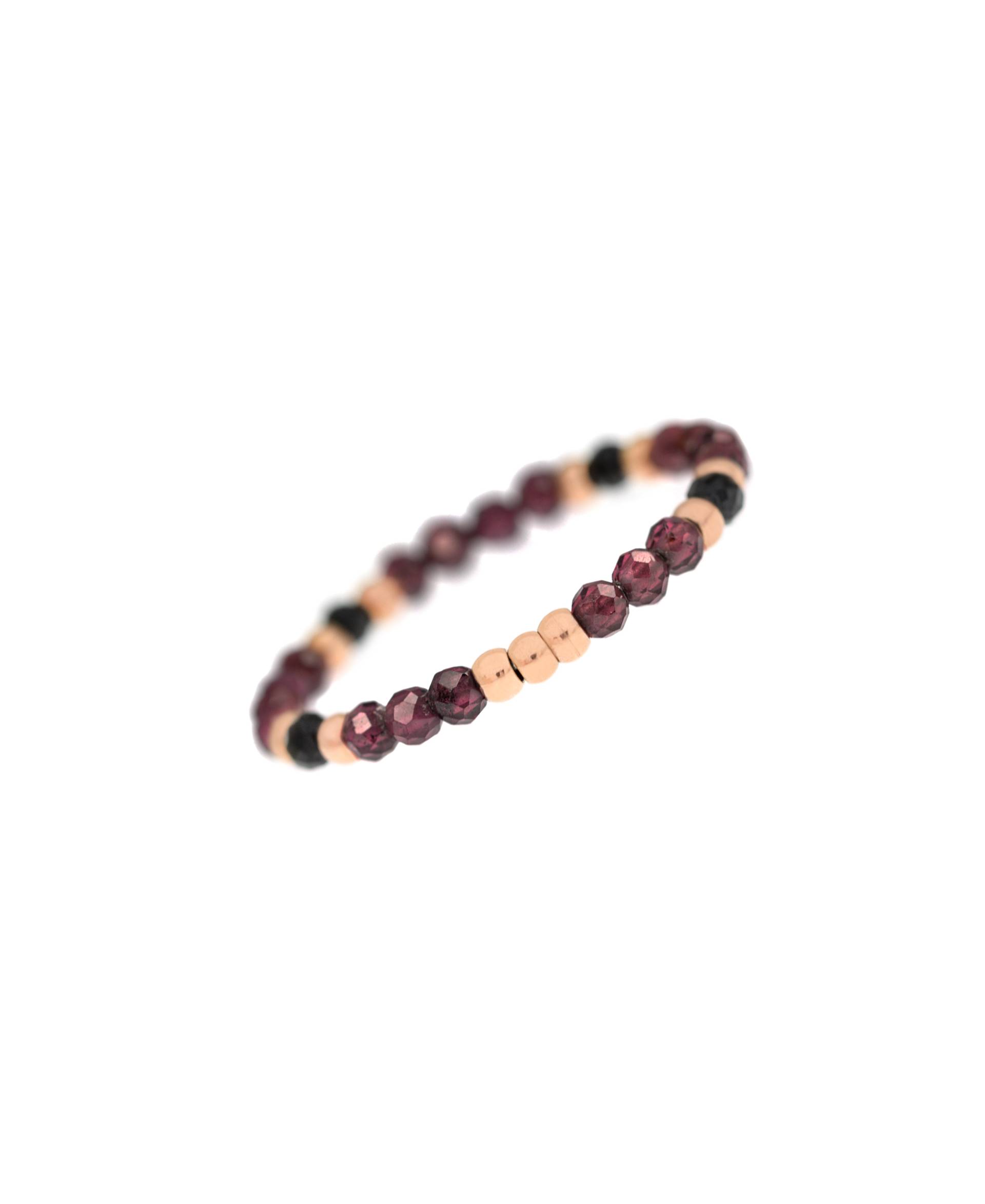 GARNET DELIGHT Ring Bordeaux von New One