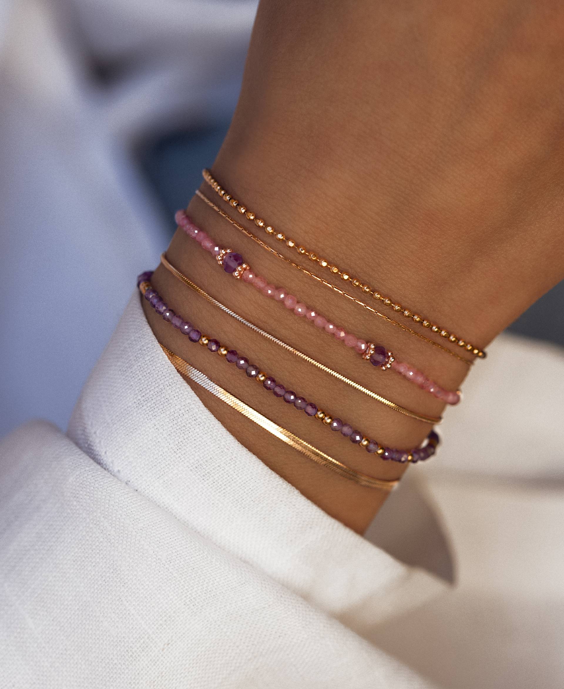 GLOSS Armband Rosa von New One