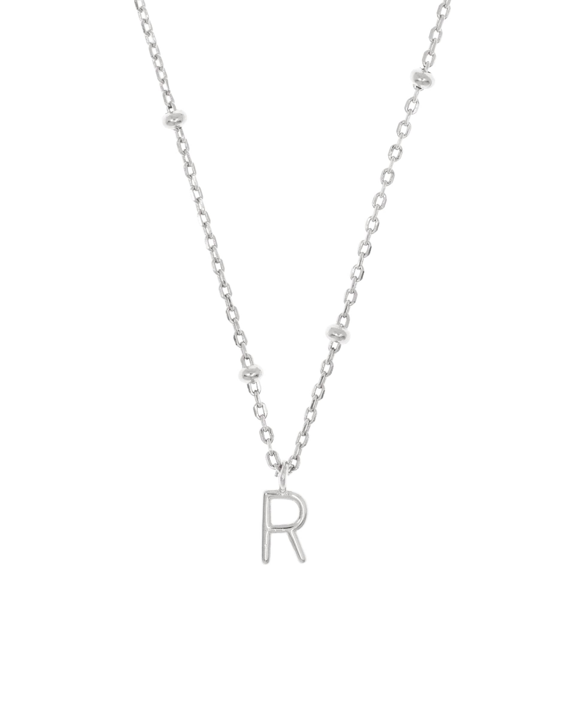 LETTER Halskette R Silber von New One