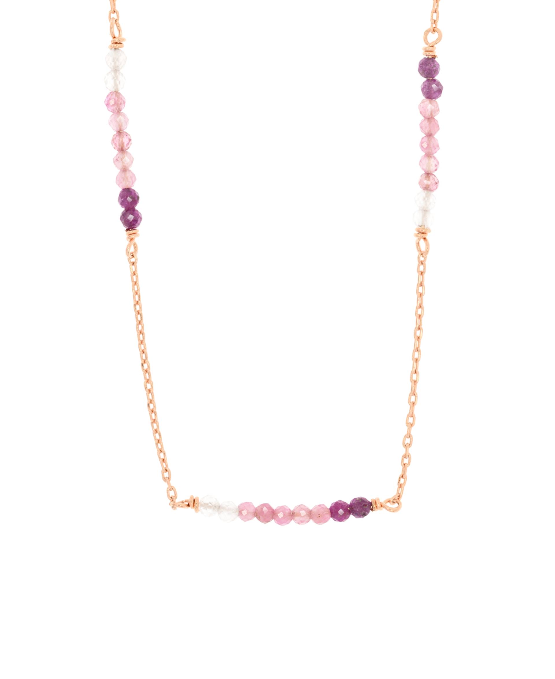 ROSY ROMANCE Halskette Rosa von New One