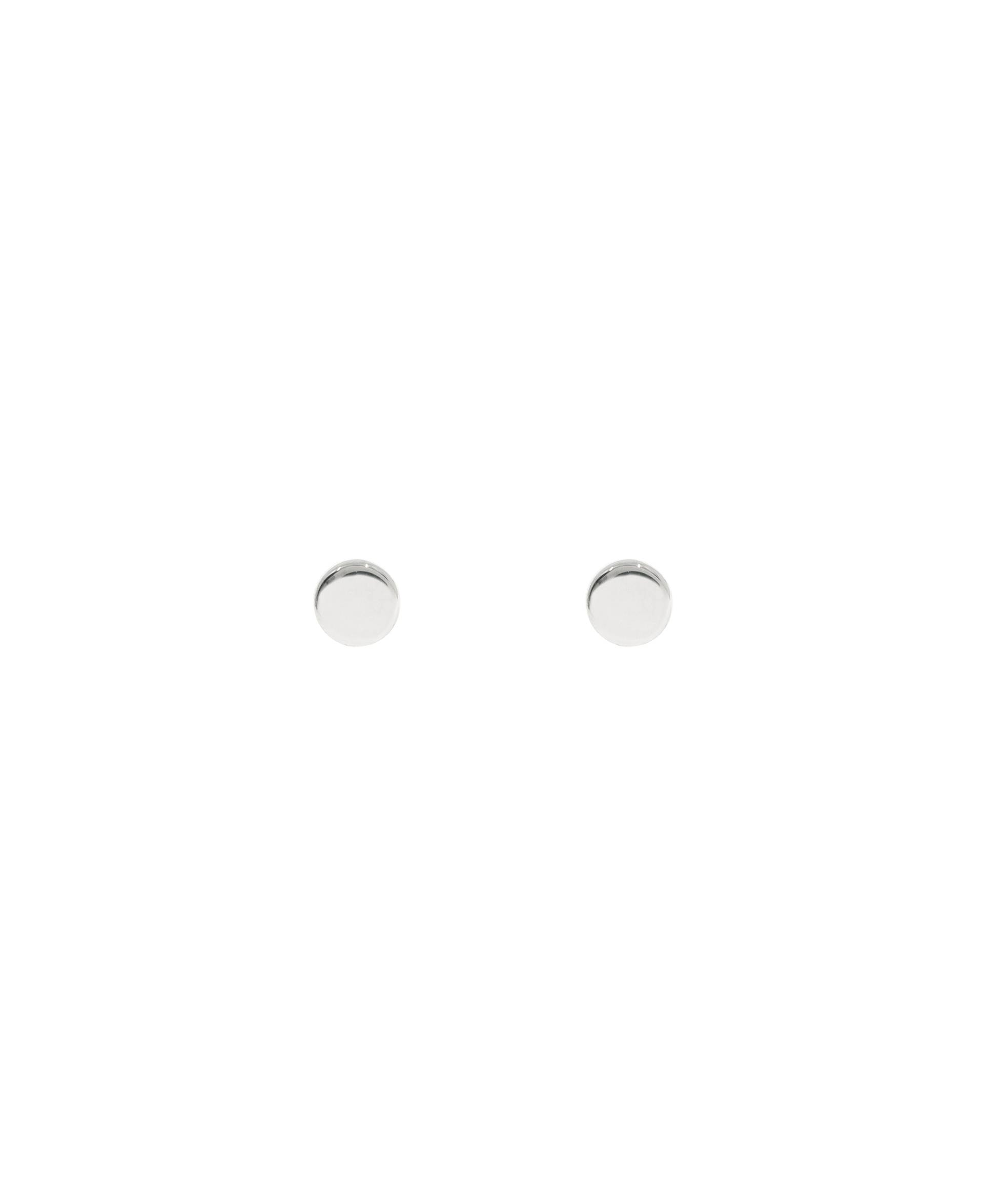 Simple Round   Ohrstecker Silber von New One