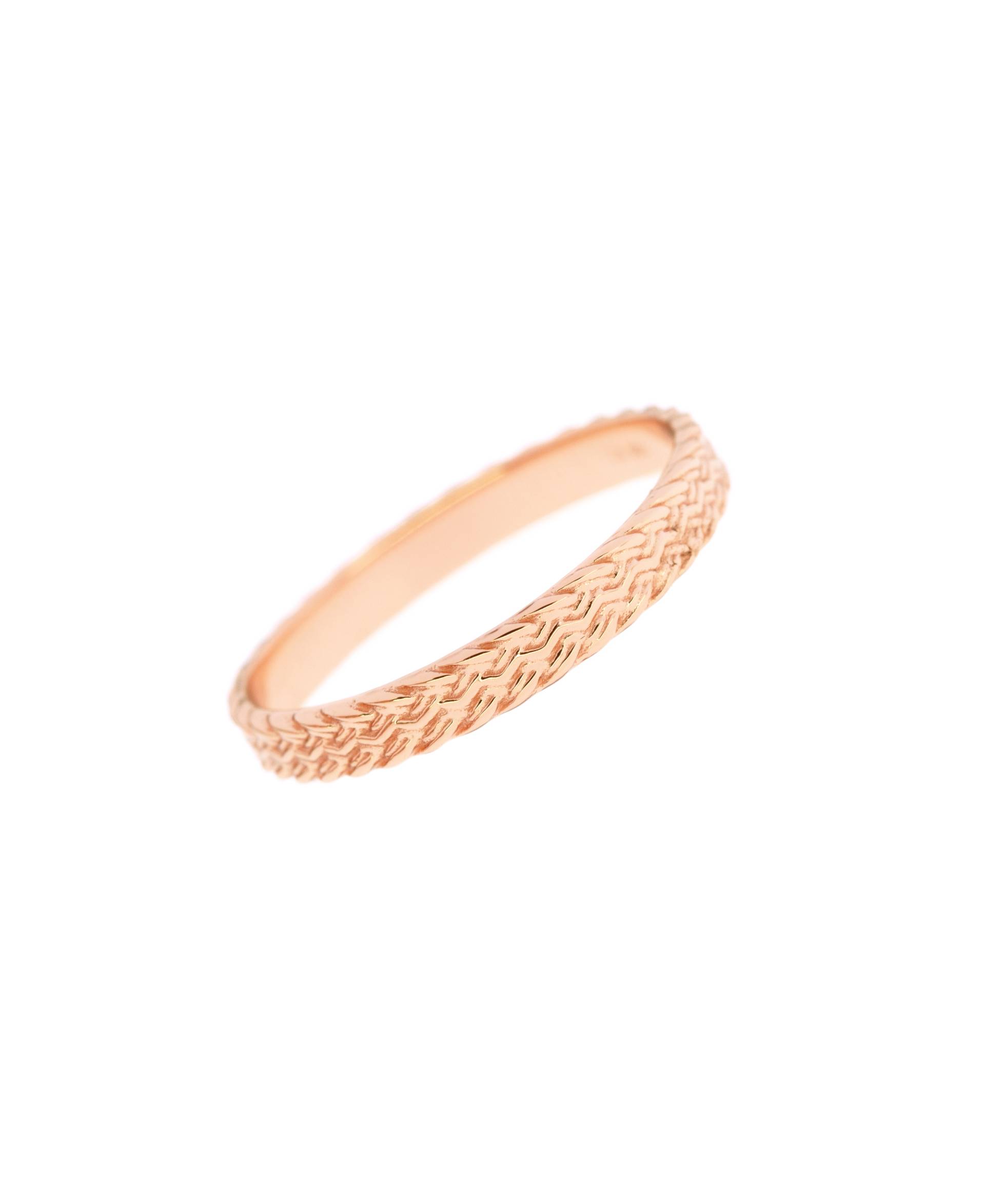 TRECCIA Ring Rosé von New One