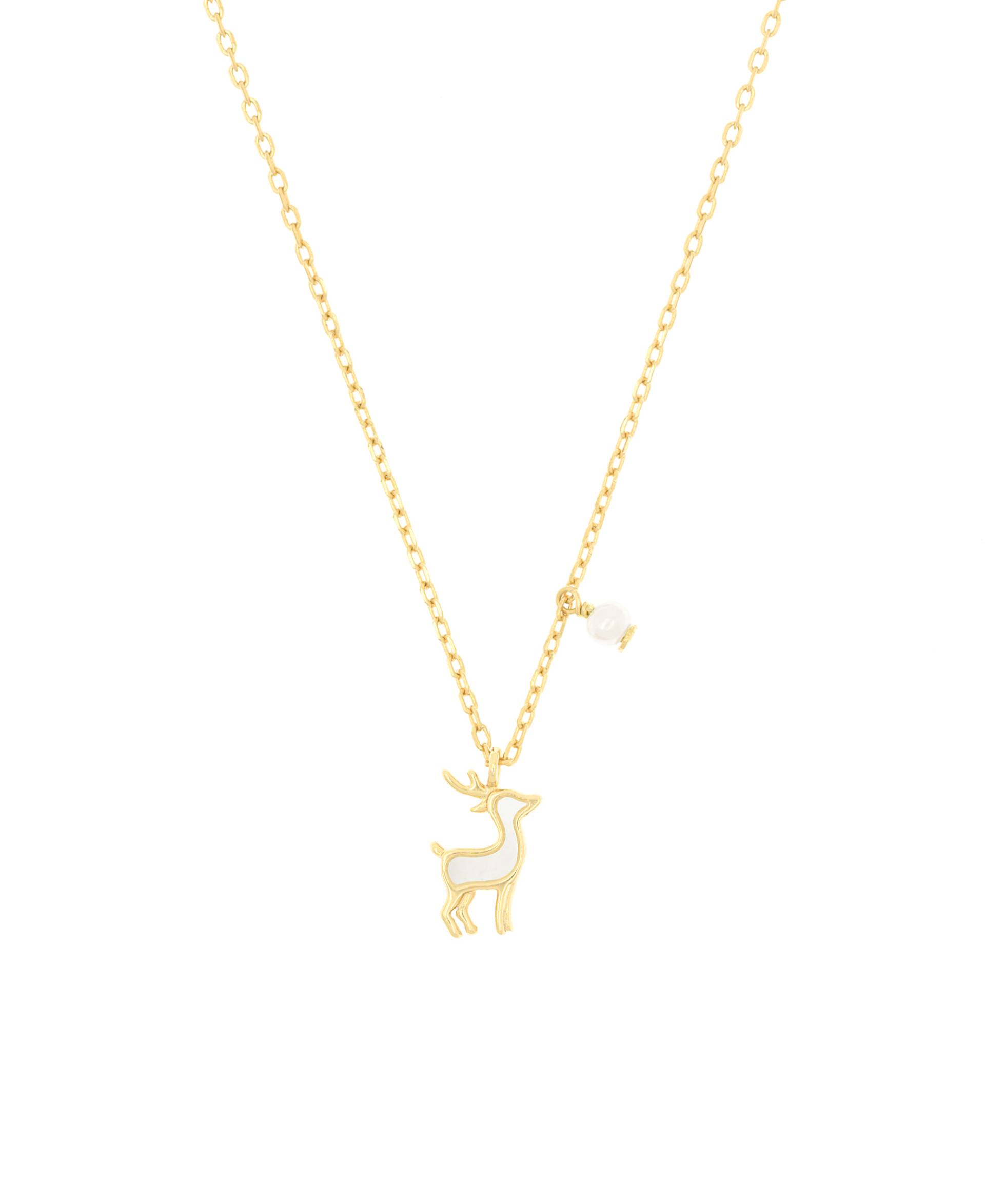 WHITE RUDOLPH Halskette Gold von New One