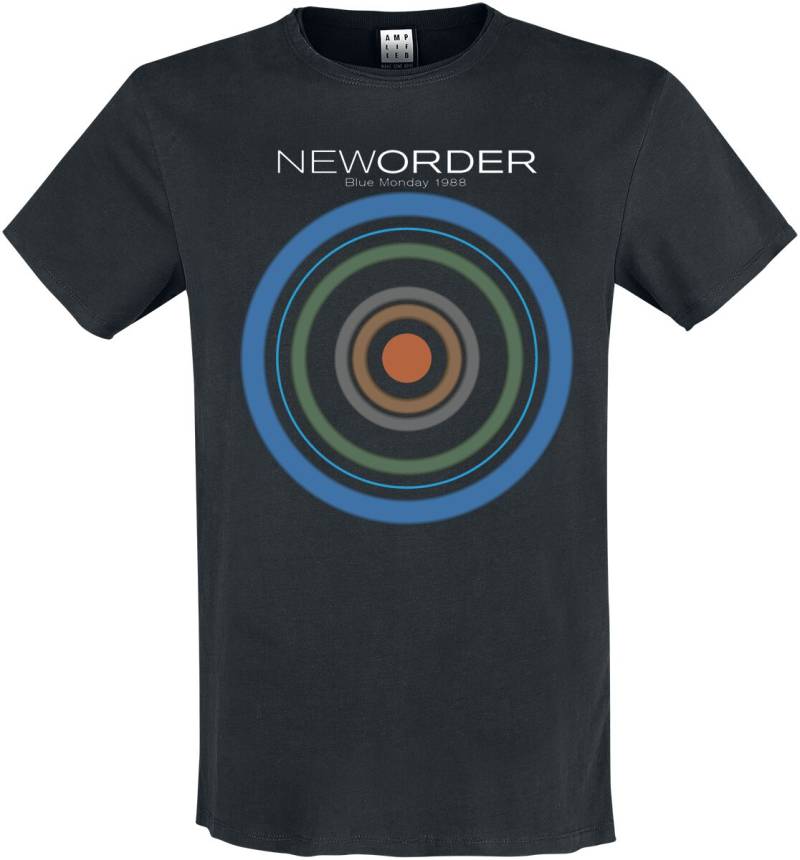 New Order Amplified Collection - Blue Monday T-Shirt schwarz in XXL von New Order