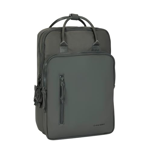 New Rebels Bruce Milwaukee Trade Rucksack - 15,6-Zoll-Laptopfach mit wasserdichtem Reißverschluss - Gepolsterte Rückengurte - Stiftfach an der Vorderseite - Wasserfestes Material von New Rebels