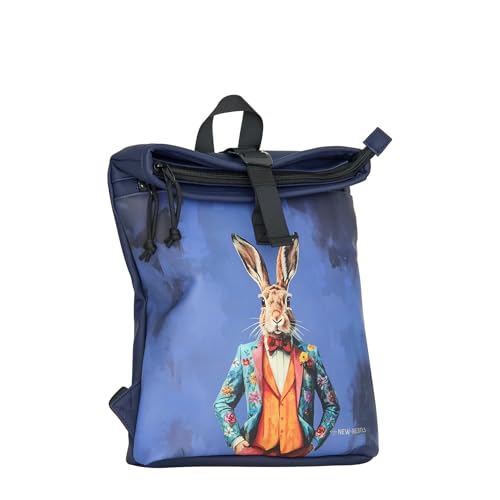 New Rebels Mart Art Los Angeles Dressed Deer Rolltop Backpack Mini von New Rebels