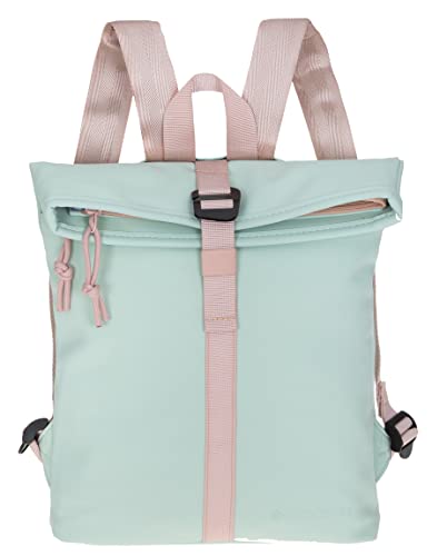 New Rebels Rucksack Damen Tim Fashion small Damenrucksack Mini Handtasche Plane + Schlüsseletui (Mint 67) von New Rebels