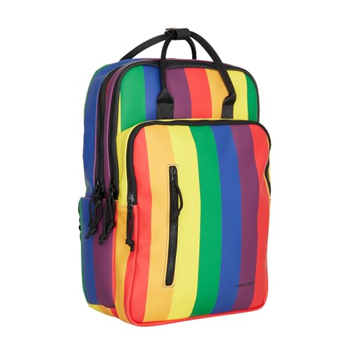William Milwaukee Regenbogen 18L Rucksack Wasserabweisend Laptop 15.6" von New Rebels