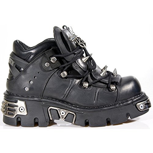 New Rock , Unisex Erwachsene Biker Boots , Schwarz - schwarz - Größe: 42 EU von New Rock