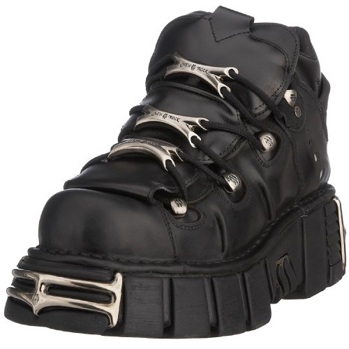 New Rock 106-s1 Herren Stiefeletten, Schwarz (Schwarz), 40 EU von New Rock