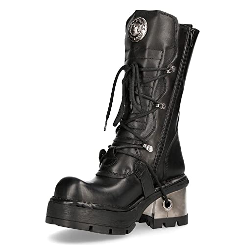 New Rock 373-S33 Damenstiefel Schwarz Gotisches Design Boots von New Rock