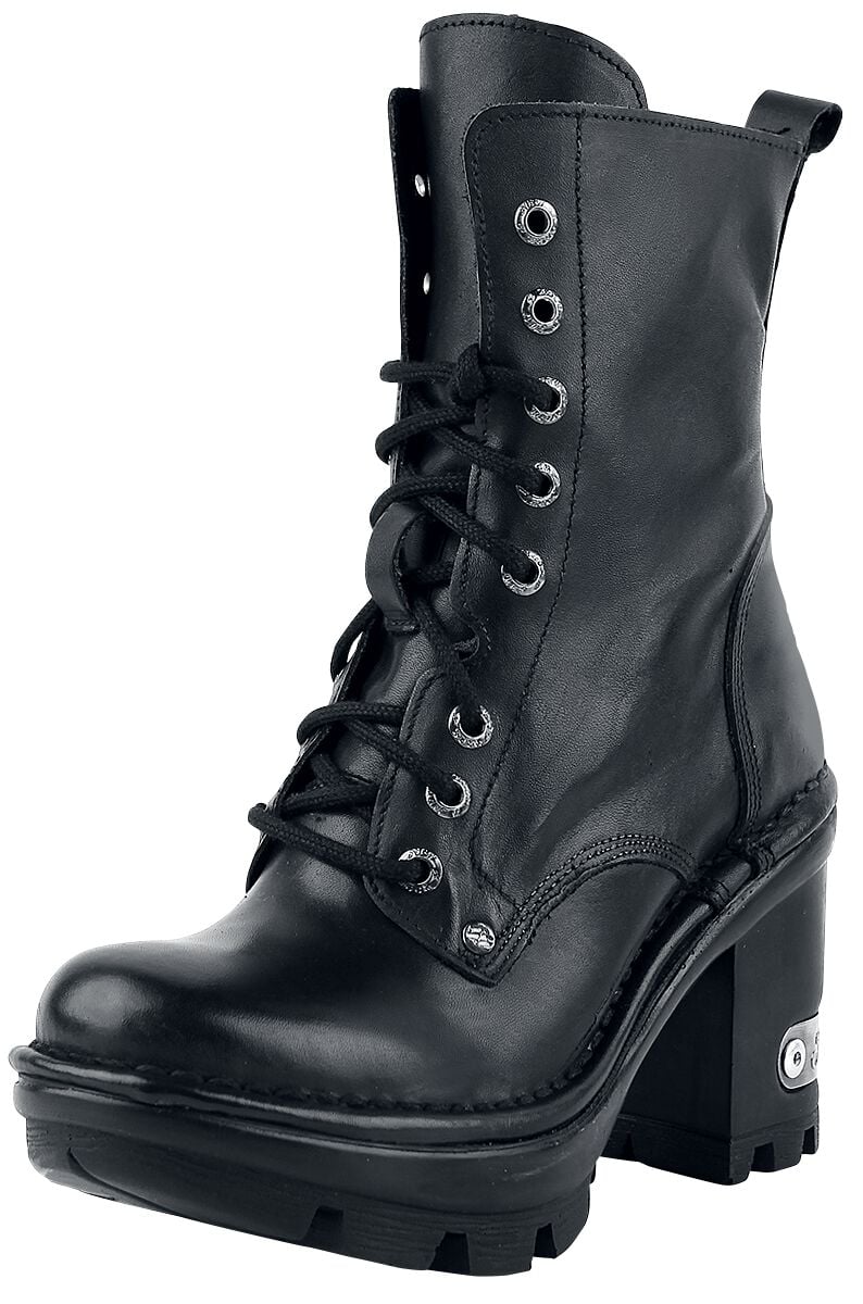 New Rock - Gothic Boot - Neotyre Negro - EU37 bis EU42 - für Damen - Größe EU37 - schwarz von New Rock