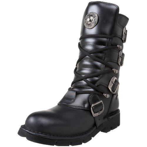 New Rock M 1473 S1, Damen Stiefel & Stiefeletten, Schwarz (Noir), 45 EU von New Rock