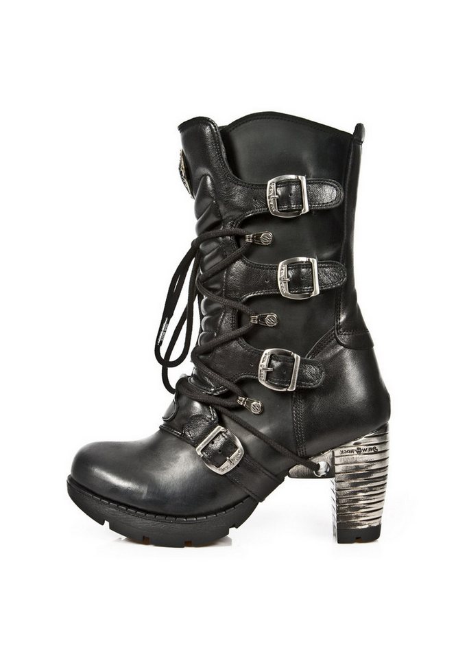 New Rock M-TR003-S1 Ankleboots Rock-Chic mit Metalelementen für Selbstbewusste Auftritte von New Rock