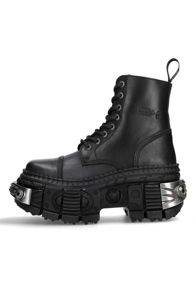 New Rock M-WALL083C-S4 Ankleboots Urbaner Chic und Rebellischer Style von New Rock
