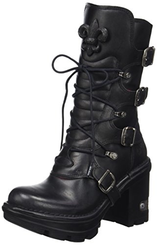 New Rock M.NEOTYRE05-S1, Damen Stiefel & Stiefeletten, Schwarz - Schwarz (Black) - Größe: 39 EU von New Rock