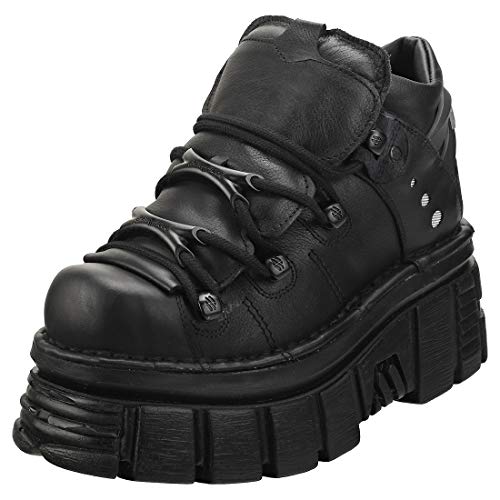 New Rock M106n-s52 Damen Schuhe Plattform Black - 38 EU von New Rock