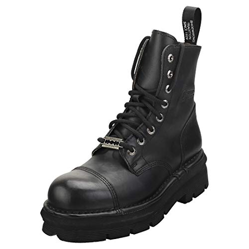 New Rock Military Stylish Boots Unisex Stiefel Klassisch - 44 EU von New Rock