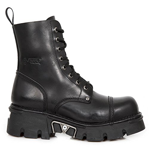 New Rock Unisex M.newmili083-s19 Militärstiefel, schwarz001, 40 EU von New Rock