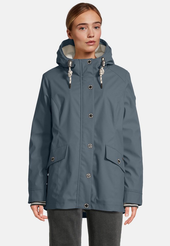 New View Regenjacke Lara mit weitenregulierbarer Kapuze New View Regenjacke Lara mit weitenregulierbarer Kapuze von New View