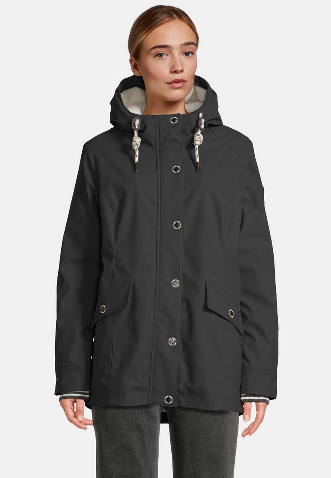 New View Regenjacke Lara mit weitenregulierbarer Kapuze New View Regenjacke Lara mit weitenregulierbarer Kapuze von New View