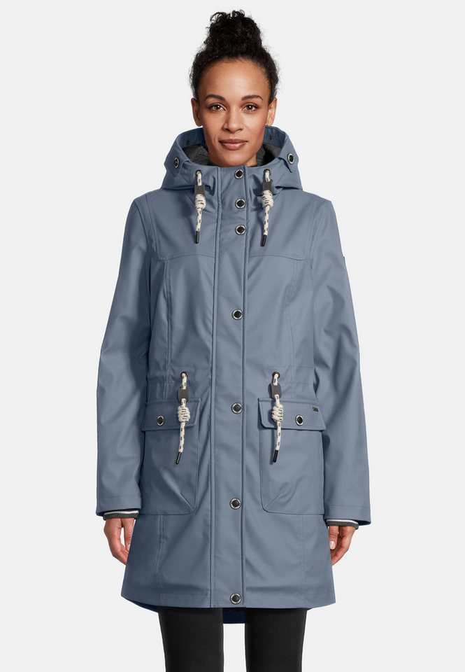 New View Regenjacke Lillie mit weitenregulierbarer Kapuze von New View
