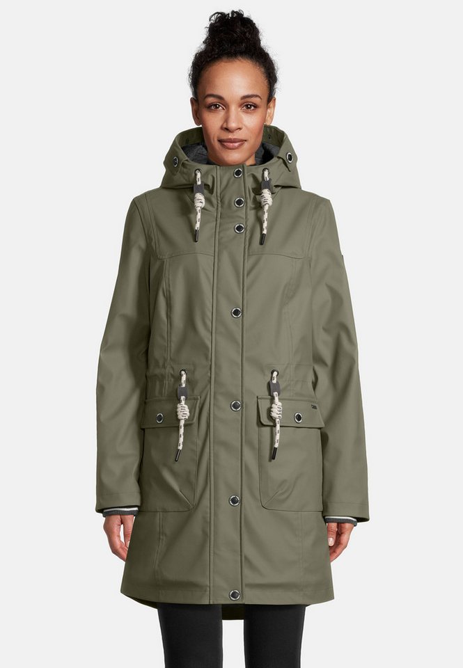 New View Regenjacke Lillie mit weitenregulierbarer Kapuze von New View