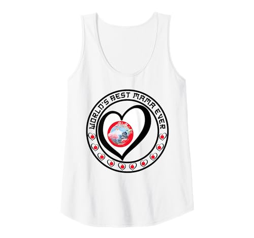 Damen Die Weltbeste Mama Aller Zeiten ist stolz darauf, japanische Mama zu Sein, Mommy Bruh Tank Top von New Year Celebrations Shogatsu Golden Week Holiday