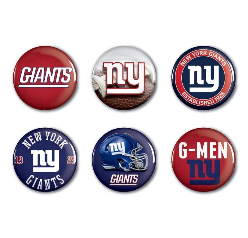 New York Giants Button von New York Giants