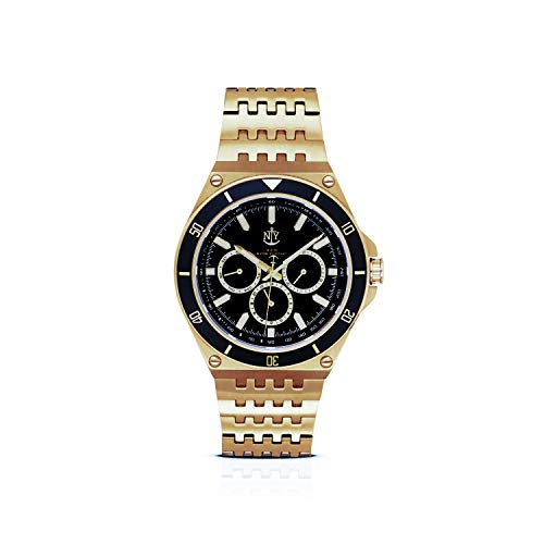 NYI Watches Herren Analog Quarz mit Edelstahl Band NYI-7530 NYI Watches Herren Analog Quarz mit Edelstahl Band NYI-7530 von New York Incredibles