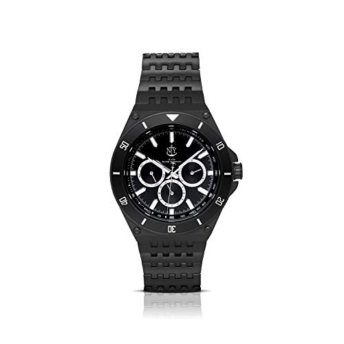 NYI Watches Herren Analog Quarz mit Edelstahl Band NYI-7532 von New York Incredibles