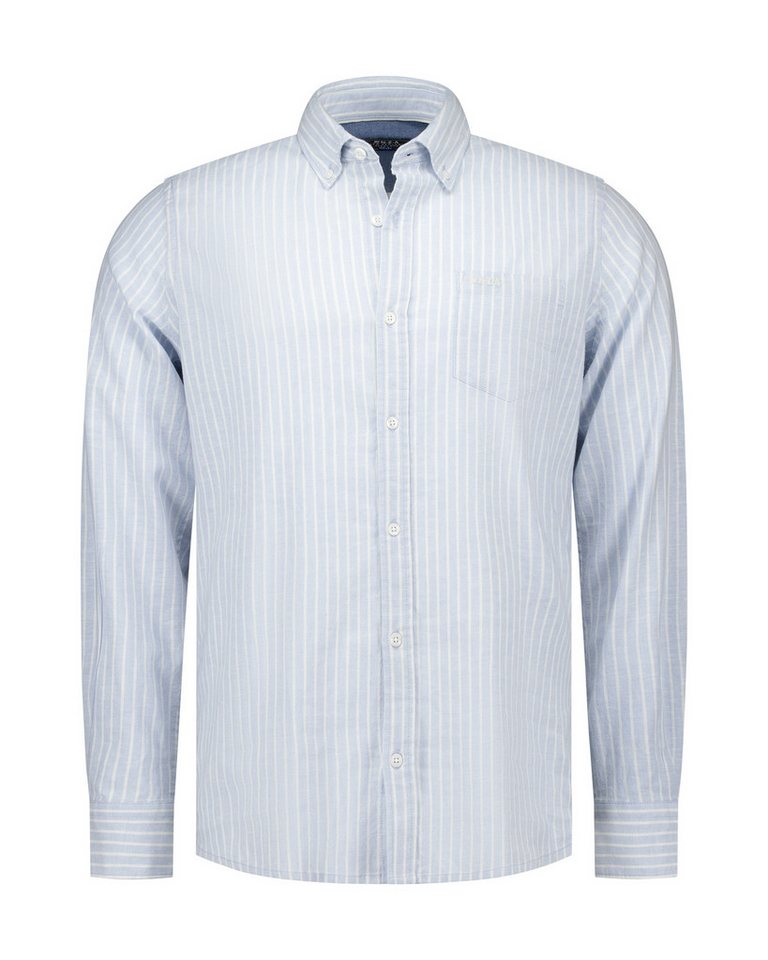 New Zealand Auckland Langarmhemd Hemd mit Streifen - Regular Fit von New Zealand Auckland