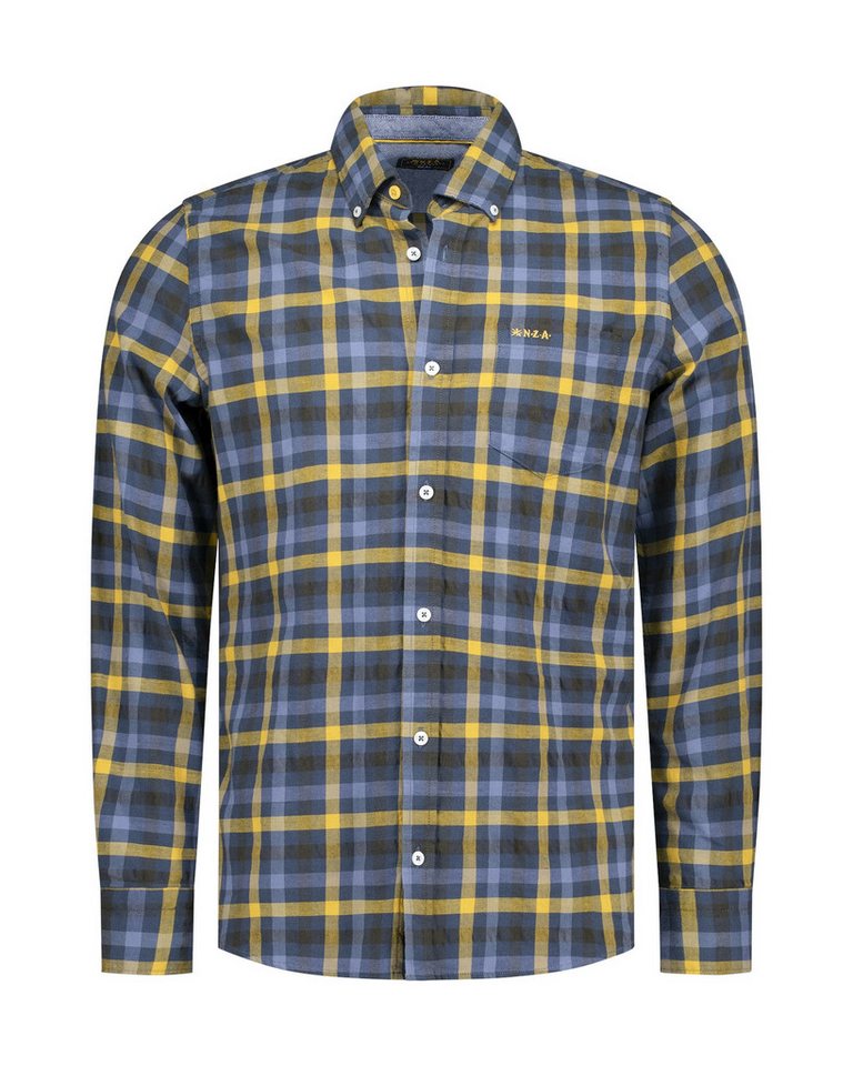 New Zealand Auckland Langarmhemd 97CO3EA von New Zealand Auckland