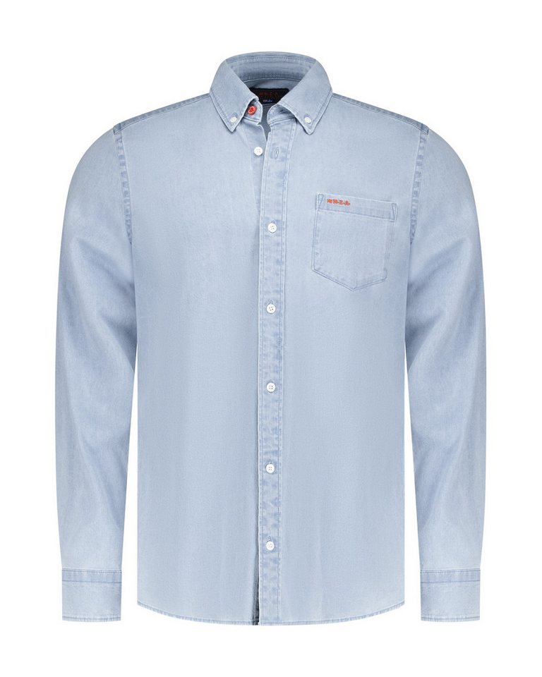 New Zealand Auckland Langarmhemd 98CO2EA von New Zealand Auckland