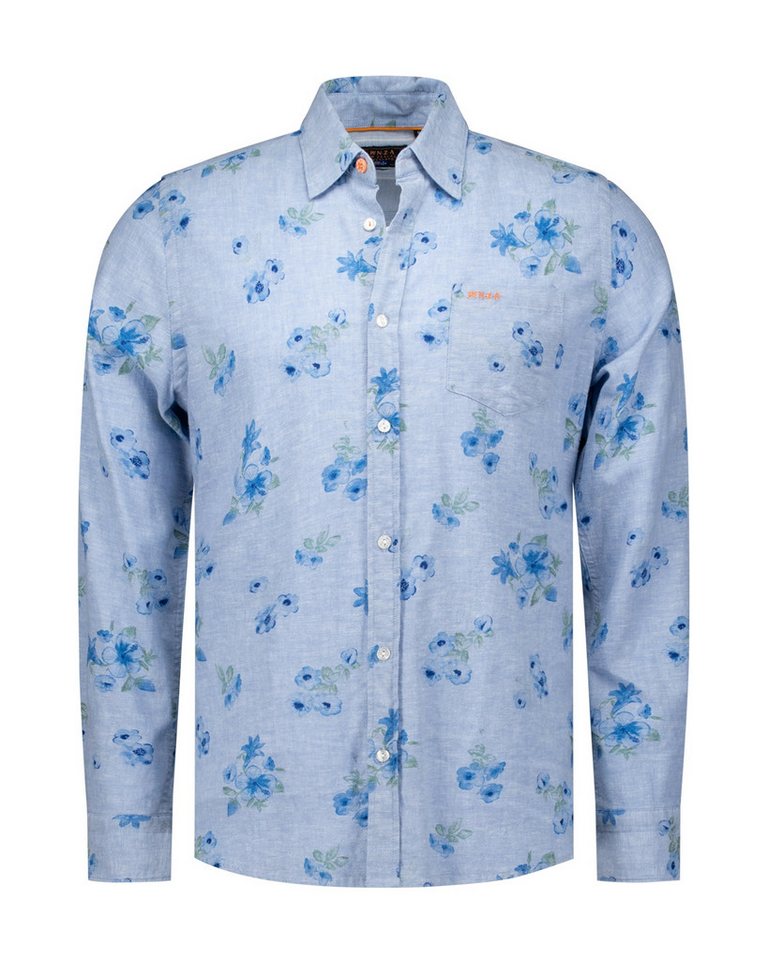 New Zealand Auckland Langarmhemd Hemd Manuel mit Alloverprint - Regular Fit New Zealand Auckland Langarmhemd Hemd Manuel mit Alloverprint - Regular Fit von New Zealand Auckland