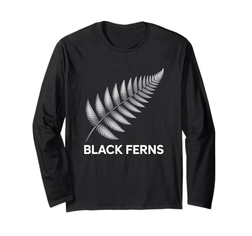 Neuseeland Rugby Damen Rugby Black Ferns Herren Langarmshirt von New Zealand Women Rugby new tees Black Ferns kids