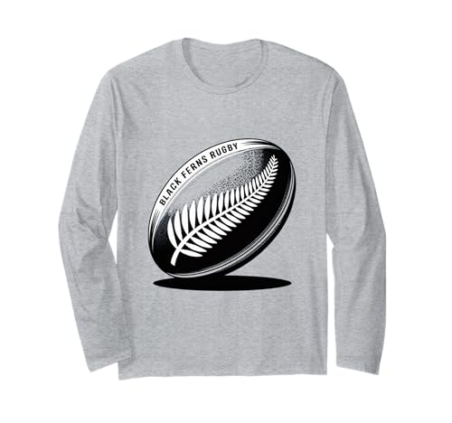 Neuseeland Rugby Damen Rugby Black Ferns Herren Langarmshirt von New Zealand Women Rugby new tees Black Ferns kids